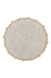 Lorena Canals Washable Rug Bubbly Natural In Natural Honey