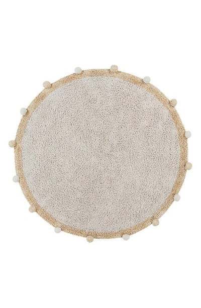 Lorena Canals Washable Rug Bubbly Natural In Natural Honey