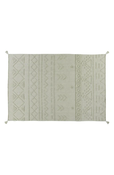 Lorena Canals Washable Rug In Olive