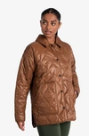 LOLE LOLE THE QUILTED WATER REPELLENT NYLON SHACKET