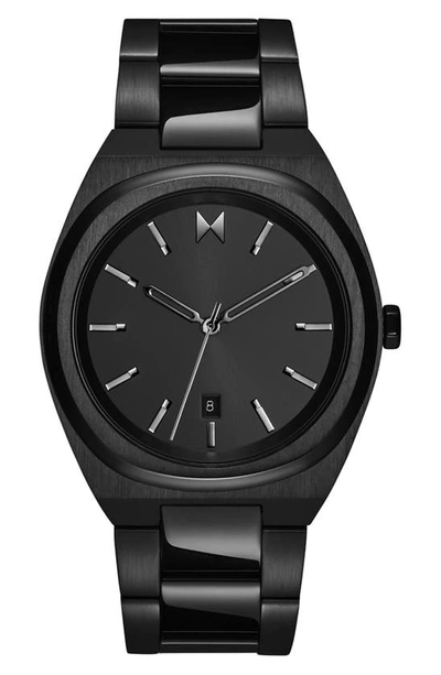 Mvmt Men's Odyssey Ii Black Stainless Steel Bracelet Watch 40mm