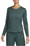 Nike Women's Therma-fit One Long-sleeve Top In Green