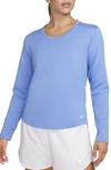 Nike Women's Therma-fit One Long-sleeve Top In Blue