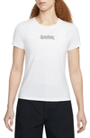 Jordan Women's  Slim Graphic T-shirt In White