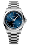 Longines Mens Sunray Blue L3.830.4.02.6 Conquest Stainless-steel Automatic Watch In Blue
