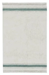 Lorena Canals Gastro Washable Cotton Blend Rug In Vintage Blue