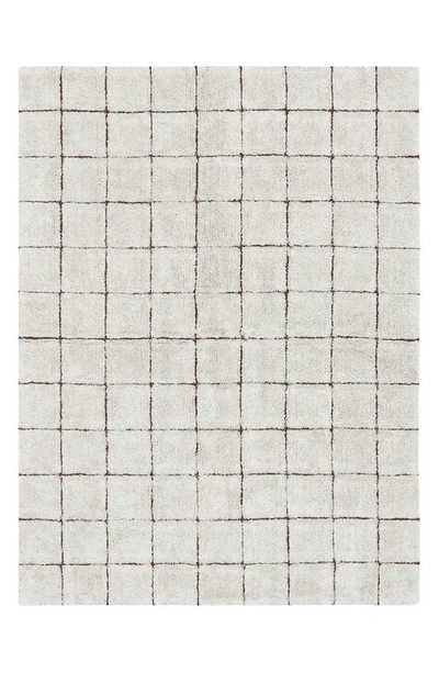 Lorena Canals Washable Rug Mosaic In Brown
