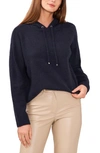 VINCE CAMUTO JERSEY KNIT HOODED SWEATER