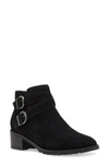 Blondo Sway Waterproof Bootie In Black Suede