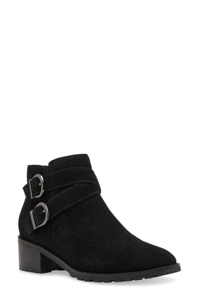Blondo Sway Waterproof Bootie In Black Suede