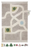 Lorena Canals Maxi Ecocity Area Rug, 6'7 X 9'10 In Stone Beige Natural Aqua