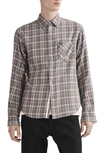 Rag & Bone Fit 2 Plaid Cotton Button-up Shirt In Stnpld