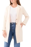 VINCE CAMUTO TWO-BUTTON LONGLINE JACKET