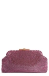 REISS REISS ADALINE CRYSTAL EMBELLISHED CLUTCH