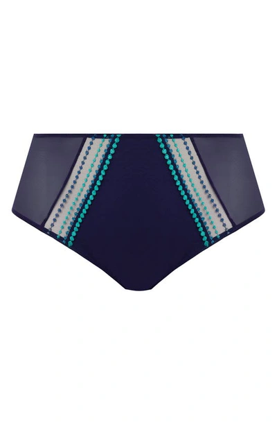 Elomi Matilda Full Figure Embellished Briefs In Siren Song