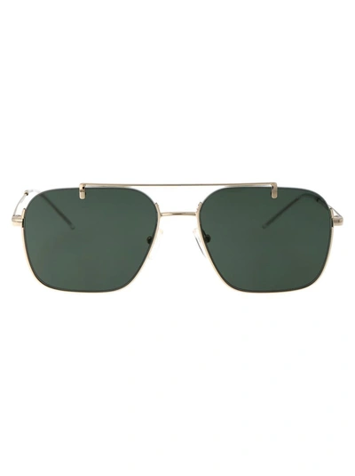 Ea7 Emporio Armani Sunglasses In 301371 Shiny Pale Gold