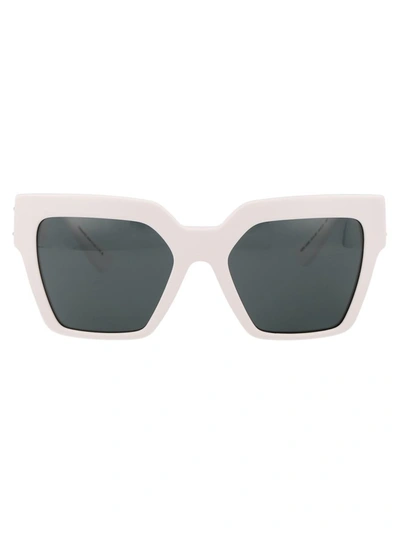 Versace 55mm Butterfly Sunglasses In 314/87 White