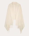 Sofia Cashmere Women's Elegante Cashmere Wrap In White