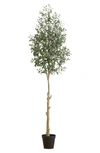 Nearly Natural 9ft Artificial Olive Tree In Green