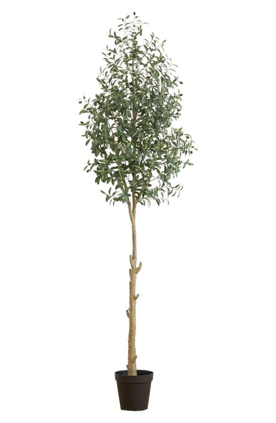 Nearly Natural 9ft Artificial Olive Tree In Green
