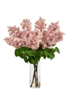 NEARLY NATURAL ARTIFICIAL LILAC BOUQUET