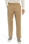 VINCE RELAXED COTTON BLEND TROUSERS