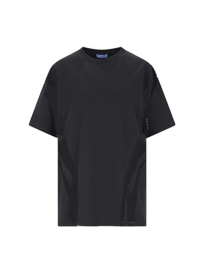 Mugler T-shirts And Polos In Black