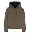 Save The Duck Lamium Beige Reversible Hooded Jacket In Beige