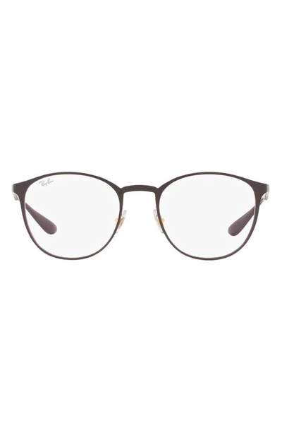 Ray Ban 50mm Optical Glasses In Dark Grey