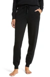 Nordstrom Cashmere Joggers In Black Rock