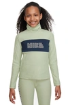 Nike Sportswear Big Kids' (girls') Dri-fit Long-sleeve Top In Green