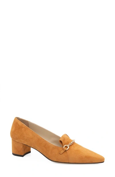 Amalfi By Rangoni Panda Pointed Toe Pump In Whiskey Cashmere