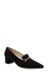 Amalfi By Rangoni Panda Pointed Toe Pump In Black Cashmere