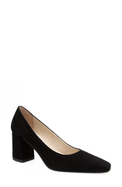 Amalfi By Rangoni Falco Block Heel Pump In Black Cashmere