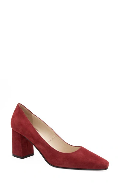 Amalfi By Rangoni Falco Block Heel Pump In Brunello Cashmere