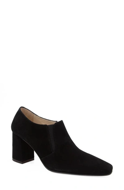 Amalfi By Rangoni Fanello Block Heel Bootie In Black Cashmere