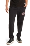 Hugo Boss Sack Cotton Blend Joggers In Atlanta Falcons Black