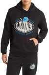 Hugo Boss Boss X Nfl Touchback Graphic Hoodie In Detroit Lions Black