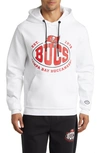 Hugo Boss Boss X Nfl Touchback Graphic Hoodie In Tampa Bay Buccaneers White