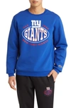 Hugo Boss Boss X Nfl Crewneck Sweatshirt In New York Giants Dark Blue