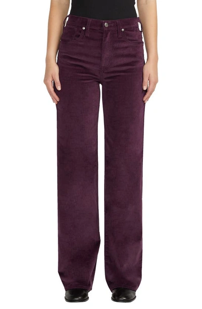 Silver Jeans Co. Highly Desirable High Waist Corduroy Trouser Jeans In Mesa