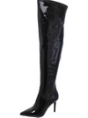 JESSICA SIMPSON ABRINE WOMENS SNAKE SKIN TALL OVER-THE-KNEE BOOTS