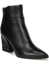 Franco Sarto Gamble Womens Leather Dress Ankle Boots In Black