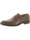 FLORSHEIM SORRENTO MENS LEATHER SQUARE TOE PENNY LOAFERS