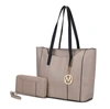 MKF COLLECTION BY MIA K DINAH LIGHT WEIGHT TOTE BAG WITH WALLET