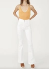 FREE PEOPLE JAYDE FLARE JEANS IN WHITE
