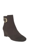 Impo Women's Jalisa Wide And Medium Width Wedge Booties In Java Brown
