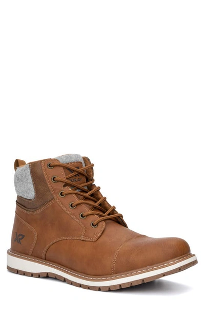 X-ray Men's Roman Lace-up Boots In Cognac