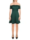 CITY STUDIO WOMENS LACE MINI COCKTAIL AND PARTY DRESS