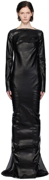 Rick Owens Al Column Dresses Black In 09 Black